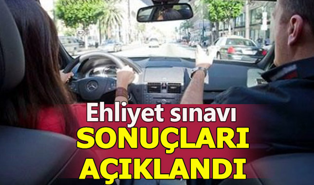 20 mayıs Ehliyet sınav sonucu öğrenme- MEB 2017 Ehliyet sınav sonuçları sorgulama