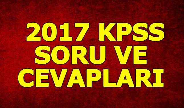 KPSS soru ve cevapları ÖSYM ais.com.tr sınav sonucu sorgulama