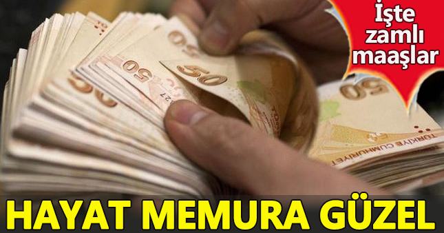 2017 memur maaşları ne kadar? 2017 Zamlı memur maaşları