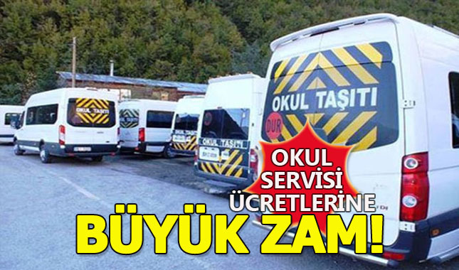 2018 - 2019 Öğretim yılı servis ücretleri belli oldu