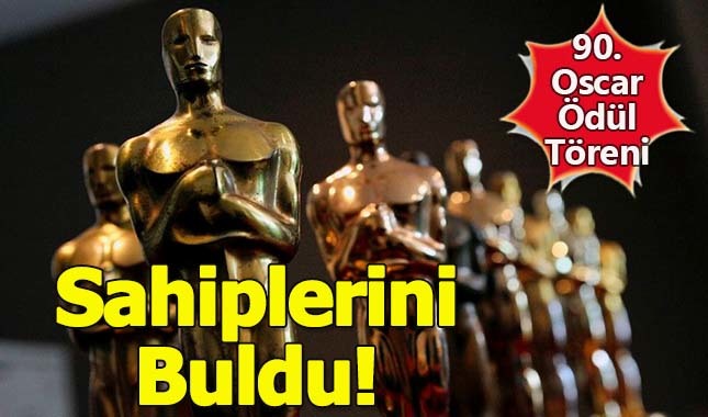 2018 Oscar ödülleri sahiplerini buldu!
