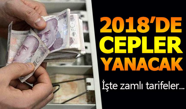 2018 motorlu taşıt vergisi ne kadar - 2018 MTV zamlı tarifeler