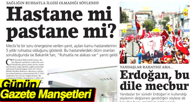 22 Şubat 2017 Gazete Manşetleri