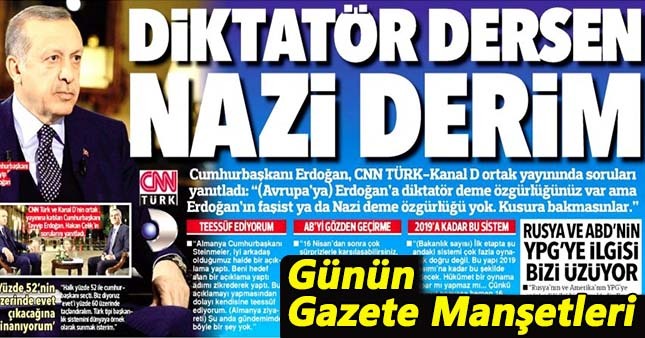 24 mart gazete manşetleri