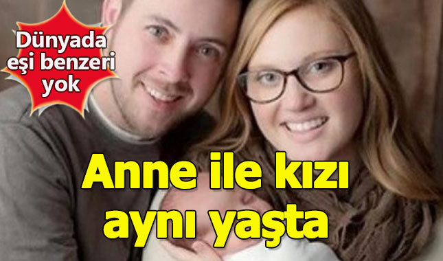 24 yaşındaki anne, 25 yaşında bebek doğurdu
