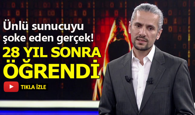 28 yıl sonra öğrendiği gerçek, ünlü sunucuyu şoke etti