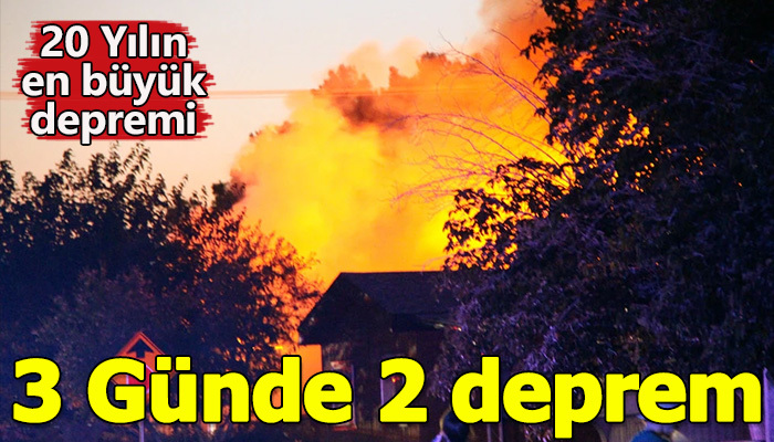 3 Günde 2 deprem