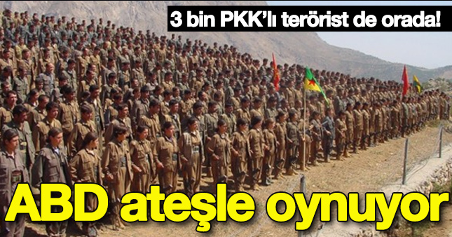 3 bin PKK'lı Musul'da