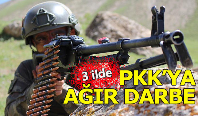 3 ilde 7 terörist etkisiz hale getirildi