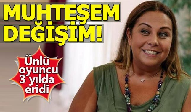 Oyuncu Çiçek Dilligil, 3 senede 30 kilo verdi | Çiçek Dilligil kimdir kaç yaşında nereli?