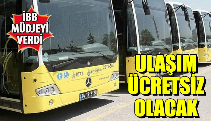 30 Ağustos Zafer Bayramı'nda ulaşım ücretsiz mi? Yarın metro iett metrobüs ücretsiz mi?