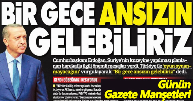 30 nisan pazar gazete manşetleri
