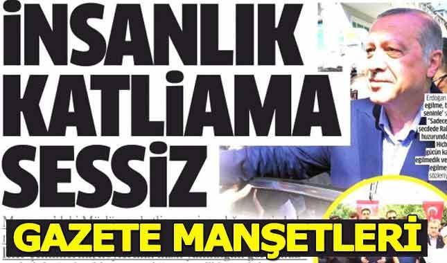 5 Eylül Gazete manşetleri