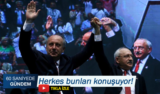60 SANİYEDE GÜNDEM - 08.05.2018