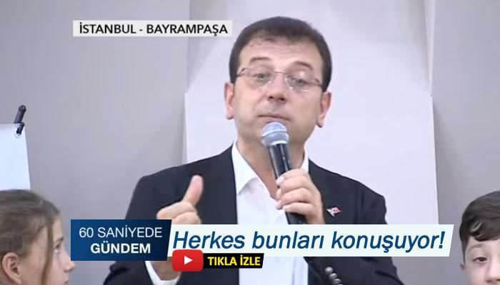 60 SANİYEDE GÜNDEM - 15 HAZİRAN 2019