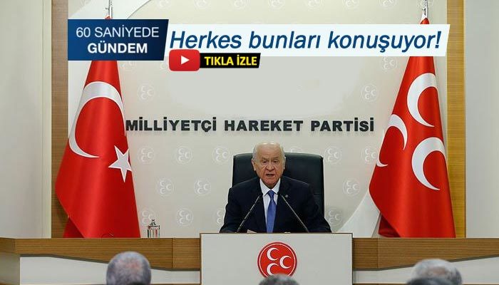 60 SANİYEDE GÜNDEM (09.08.2019)