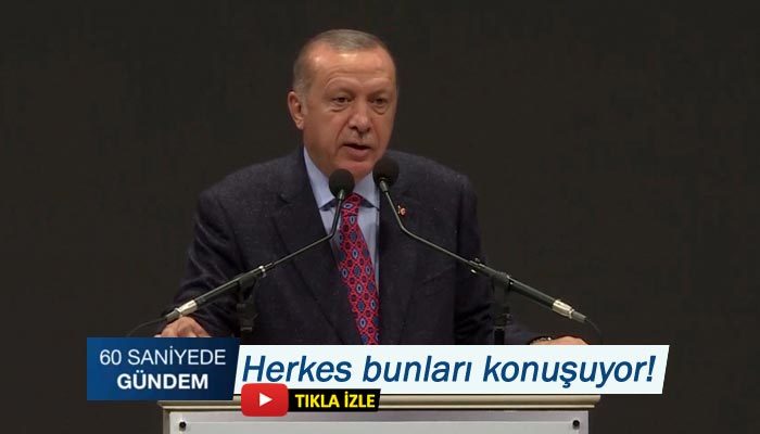 60 SANİYEDE GÜNDEM (1 Temmuz 2019)