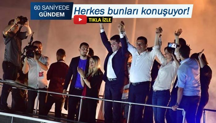 60 SANİYEDE GÜNDEM (24 Haziran 2019)