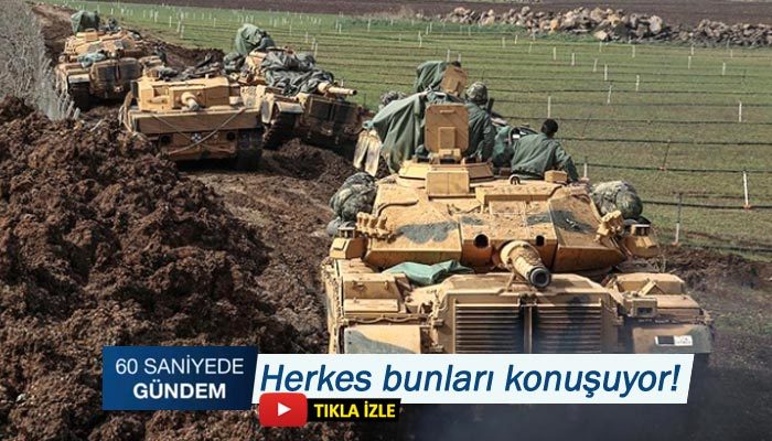 60 Saniyede Gündem (8 Ekim 2019)