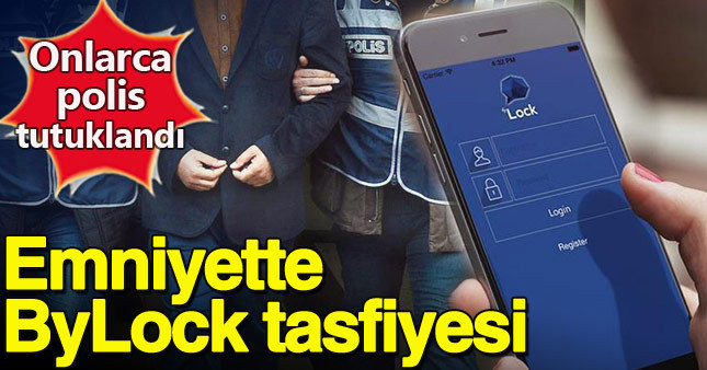 61 polis ByLock'tan tutuklandı