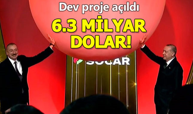 6,3 milyar dolarlık 'Star Rafinerisi' açıldı