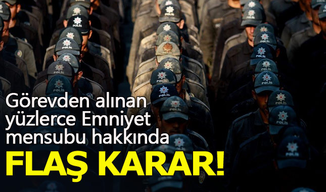 734 Emniyet personeli görevlerine iade edildi