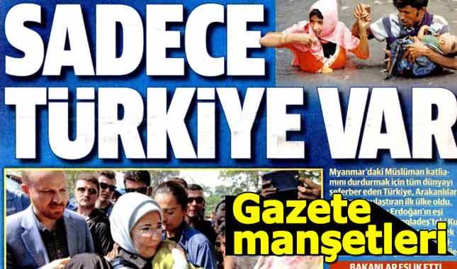 8 Eylül Gazete manşetleri