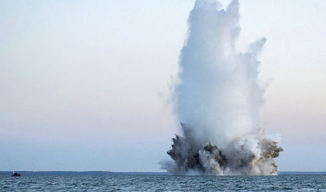8 gündür aranan denizaltının kaybolduğu bölgede patlama