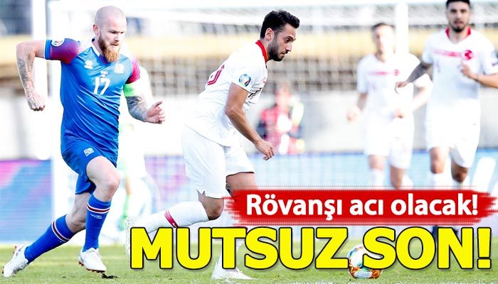 A Milliler İzlanda'ya boyun eğdi