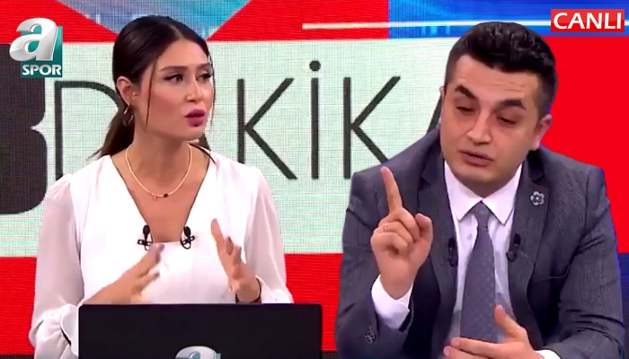 A Spor'da gerginlik! Sunucu yorumcuyu yayından kovdu