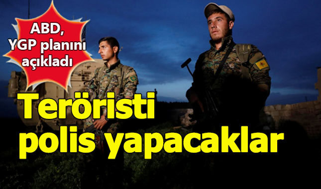 ABD, YPG'den vazgeçmiyor: Teröristten polis yapacaklar
