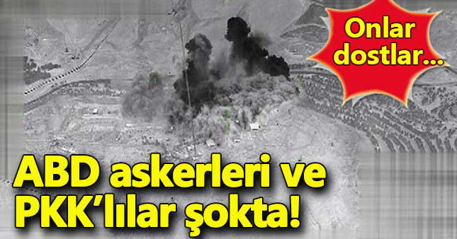 ABD askerleri ve PKK'lılar şaşırtıcı bir olay mı yaşadılar?
