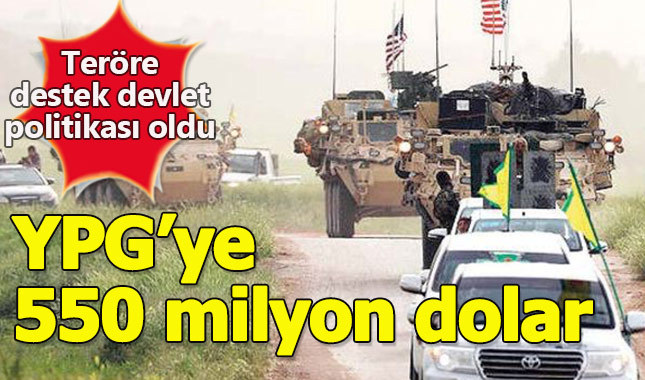 ABD bütçesinden terör örgütlerine 550 milyon dolar