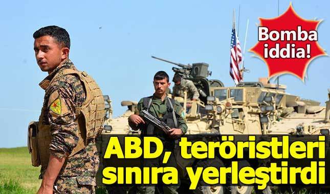 ABD, yüzlerce PKK'lıyı Suriye sınırına yerleştirdi