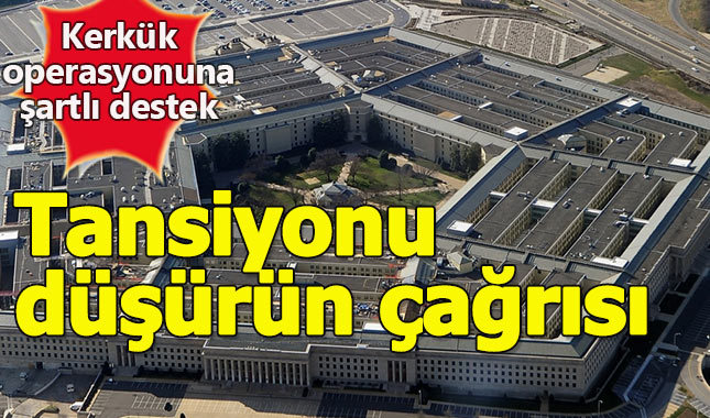 ABD'den Kerkük'te tansiyonu düşürün çağrısı