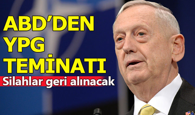 ABD'den Türkiye'ye YPG teminatı