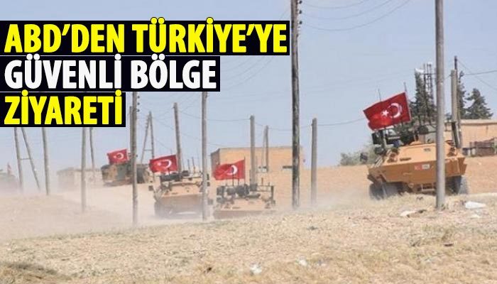 ABD'den Türkiye'ye güvenli bölge ziyareti