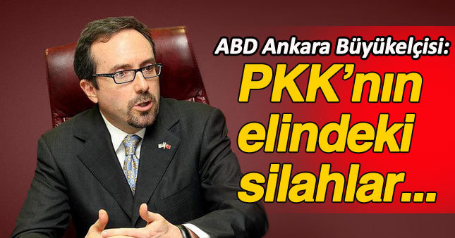 "ABD'nin Irak ordusuna verdiği silahlar PKK'nın eline geçmiş"