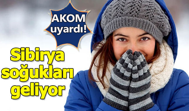 AKOM'dan İstanbul için kritik uyarı:Sibirya soğukları kapıya dayandı