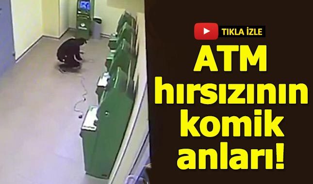 ATM Hırsızının komik anları...
