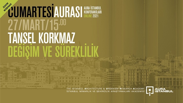 AURA İstanbul Bahar Dönemi açılış konferansının konuğu Doç. Dr. Tansel Korkmaz
