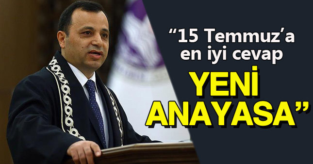 AYM Başkanı Zühtü Aslan'dan yeni anayasa vurgusu