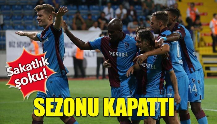 Abdulkadir Ömür sezonu kapattı