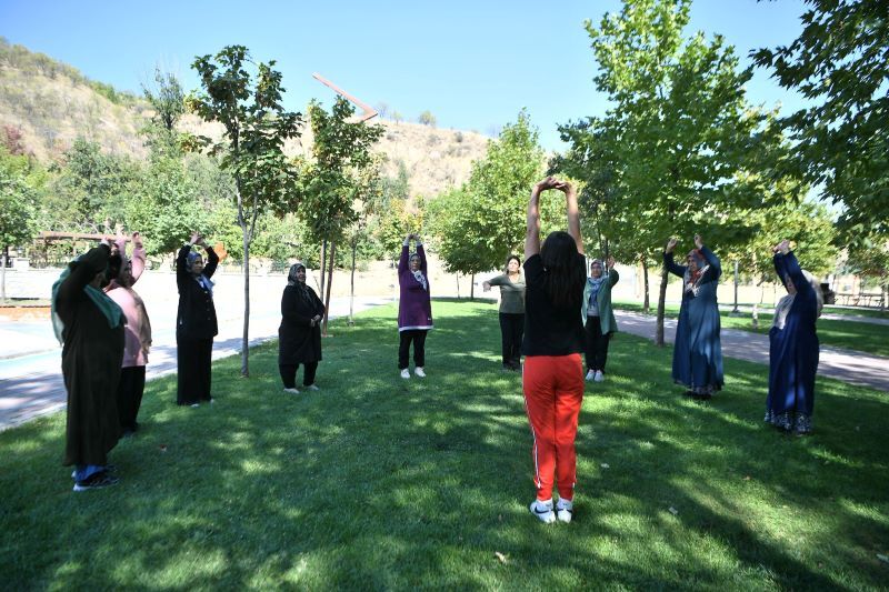 Açık Havada Sağlık Etkinliği Obeziteden Kaçınma Yolları Anlatıldı