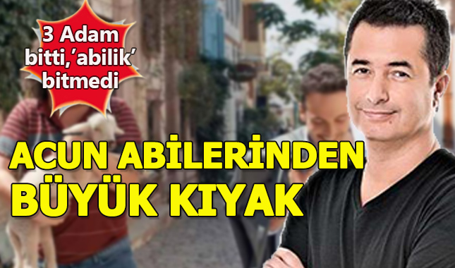 Acun, 3 adam için kamera karşısına geçti