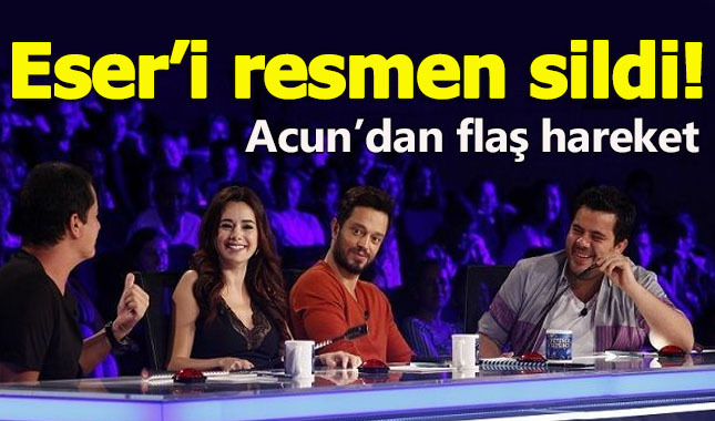 Acun, Eser Yenenler'i sildi! Artık yok!