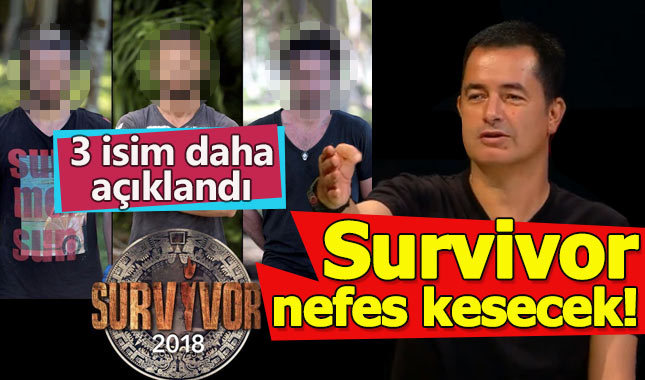 Acun Ilıcalı Survivor Allstar'a katılacak 3 ismi daha açıkladı - Survivor 2018 ne zaman başlayacak?