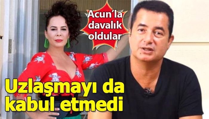 Acun Ilıcalı ile davalık olan Demet Sağıroğlu, uzlaşmayı kabul etmedi