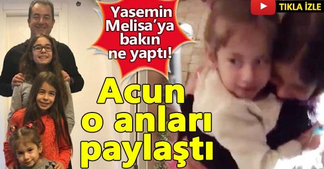 Acun Ilıcalı kızlarının videosunu paylaştı