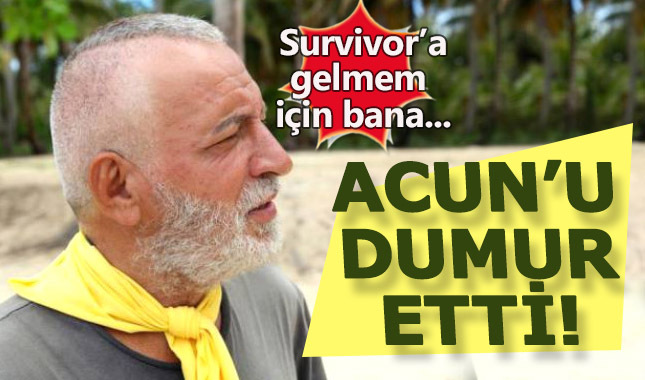 Acun'dan 1 milyon dolar istedi